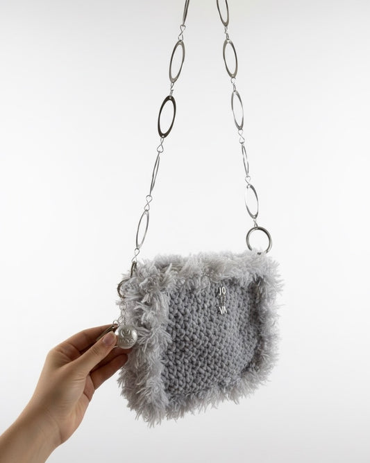 Cozy diva bag- cozy grey