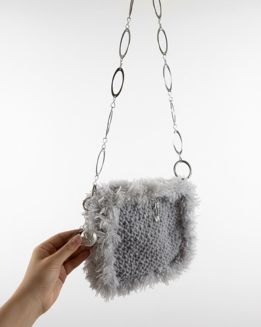 Cozy diva bag- cozy grey